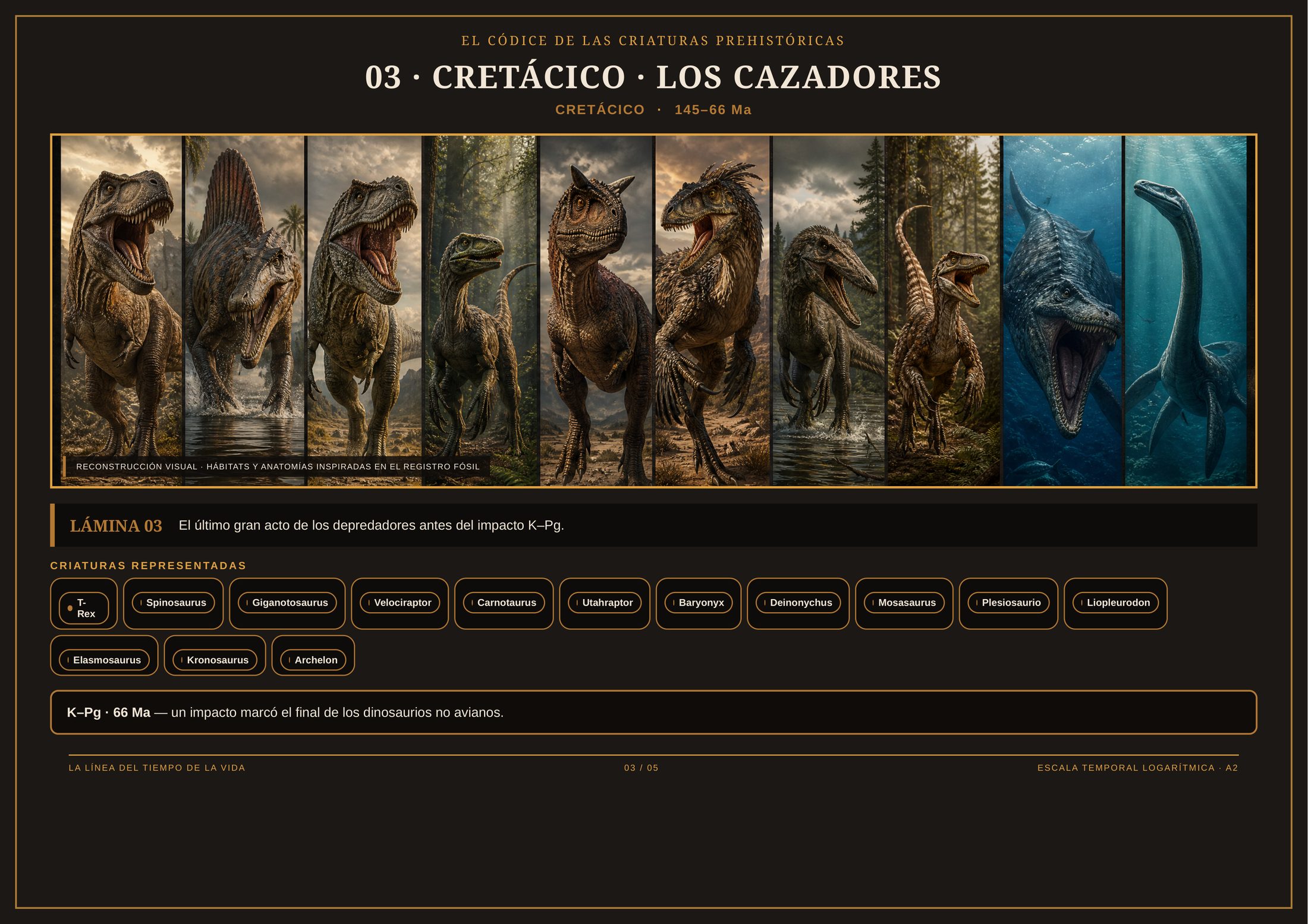 Cretácico · Los Cazadores