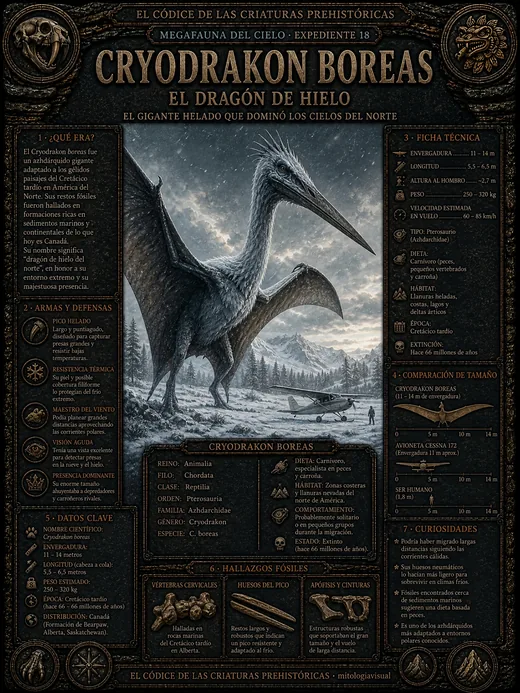 Cryodrakon boreas · El Dragón de Hielo