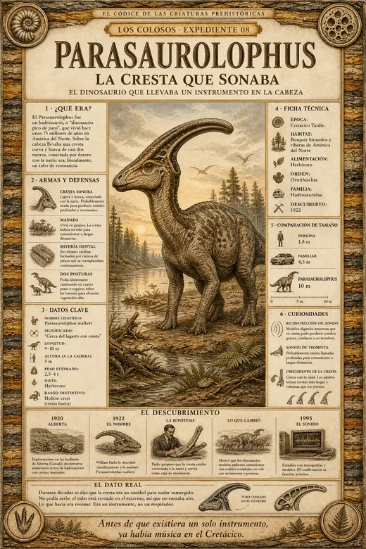 Parasaurolophus · La Cresta que Sonaba