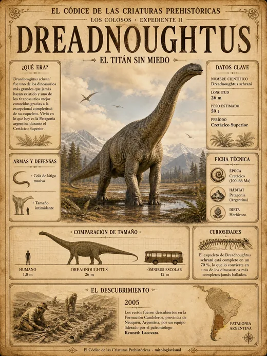 Dreadnoughtus · El Titán Sin Miedo