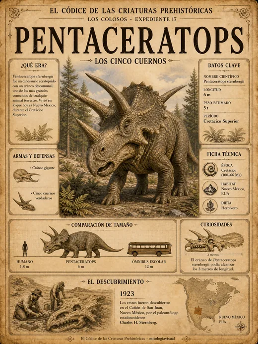 Pentaceratops · Los Cinco Cuernos