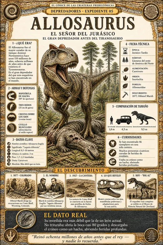 Allosaurus · El Señor del Jurásico