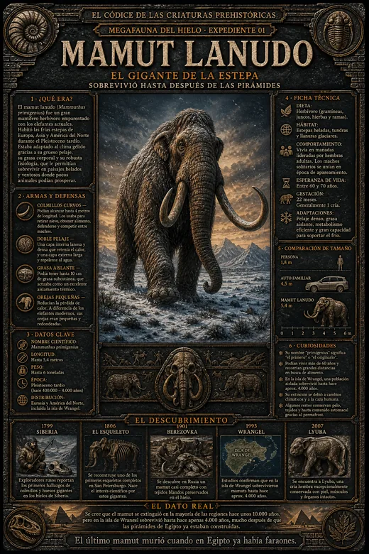 Mamut Lanudo · El Gigante de la Estepa