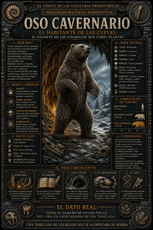 Oso Cavernario · El Habitante de las Cuevas