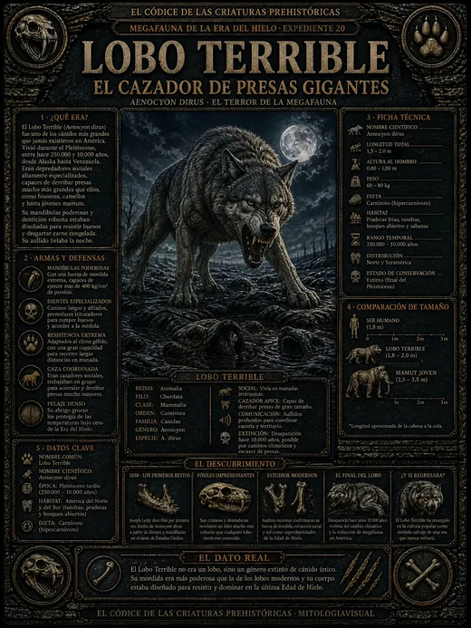 Lobo Terrible · El Cazador de Presas Gigantes