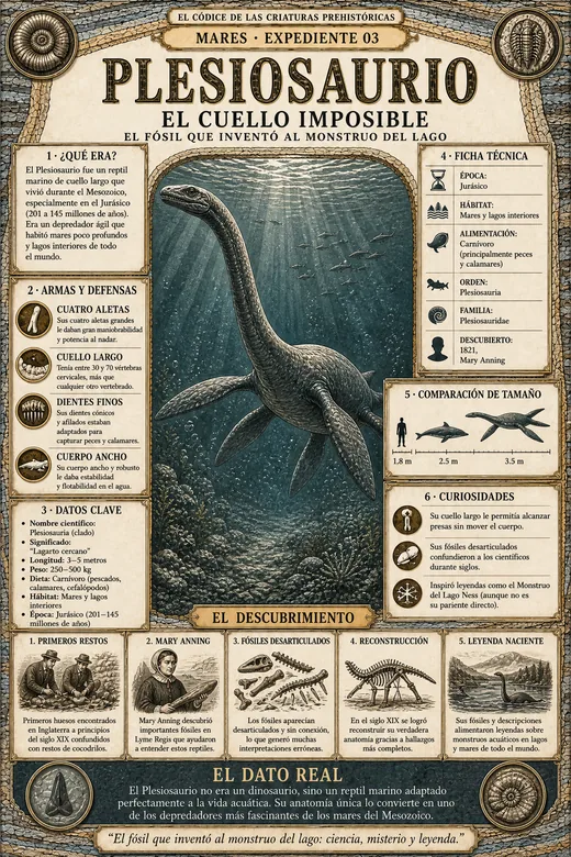 Plesiosaurio · El Cuello Imposible