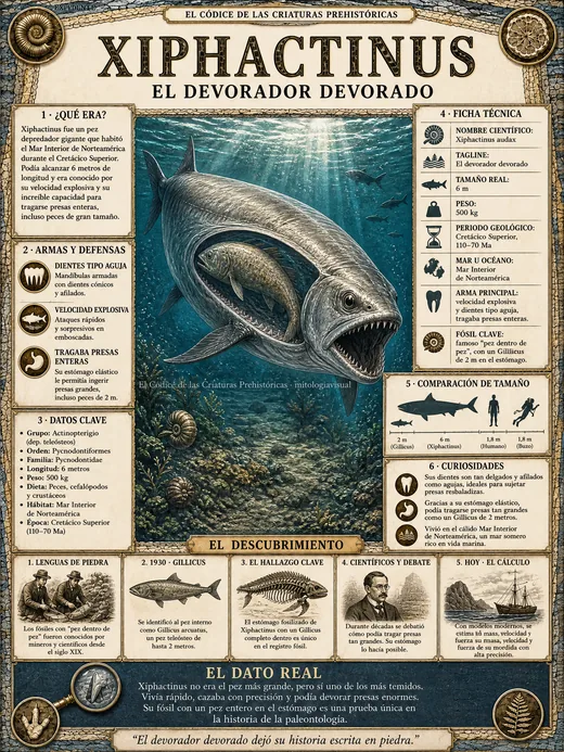 Xiphactinus · El Devorador Devorado